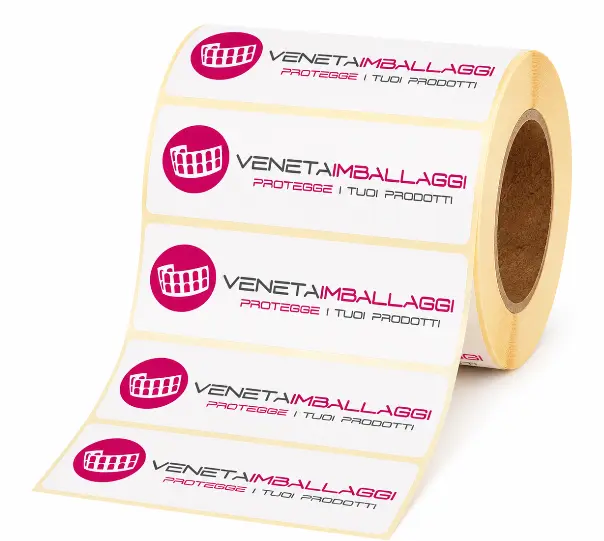 Etichette adesive personalizzate per packaging